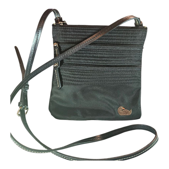 Dooney & Bourke Black Crossbody Bag One Size with Pink Lining - Picture 11 of 16